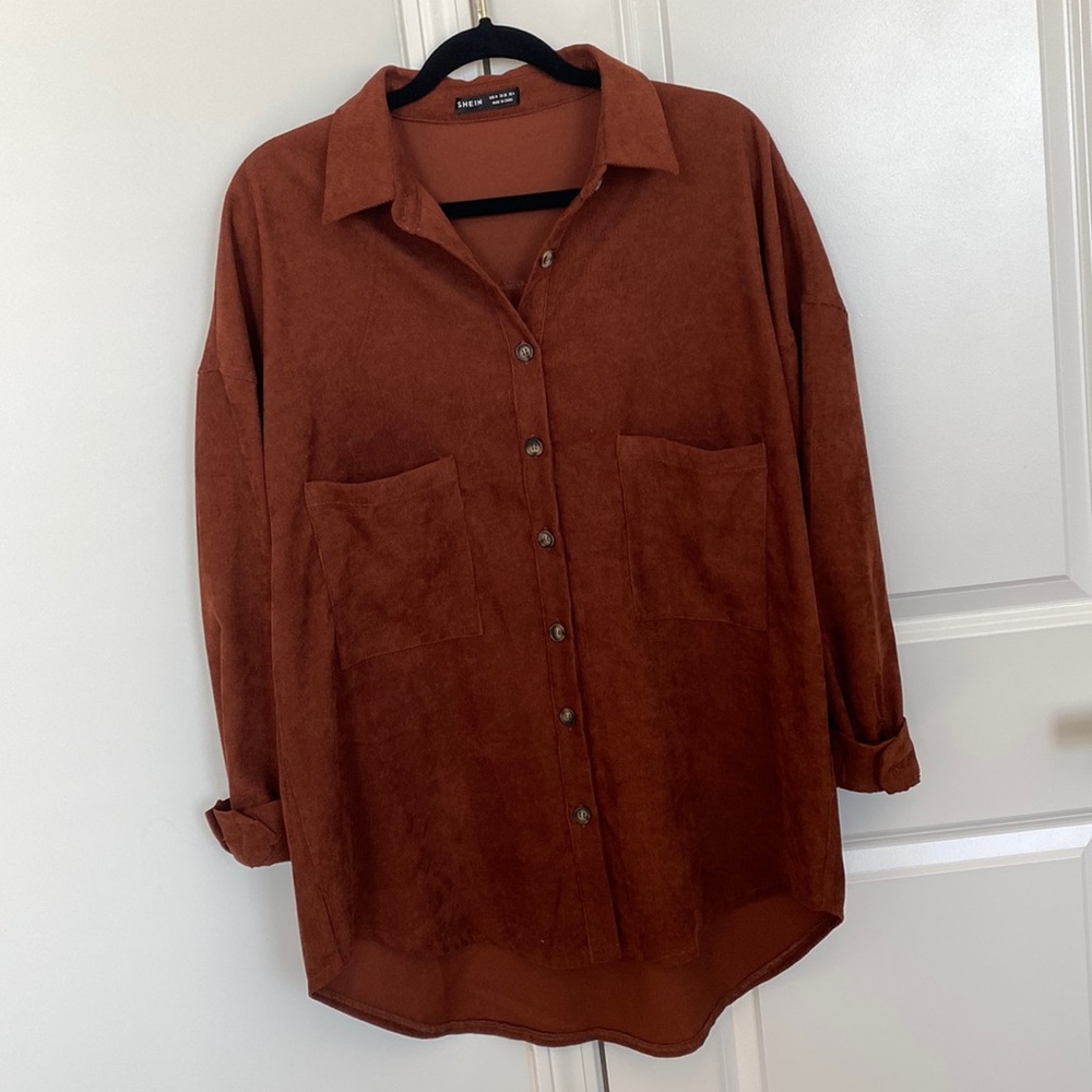 ✨2 for $20✨ Shein brown jacket